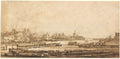View over the Amstel from the Rampart Poster | Rembrandt van Rijn Art Print (1646)