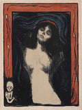 Madonna (Lithograph) Poster | Edvard Munch Art Print (1895)