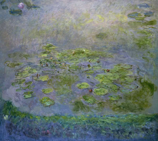 Water Lilies III Poster | Claude Monet Art Print (1914)