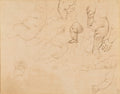 Studies of an Infant III Poster | Leonardo da Vinci Art Print (1490)