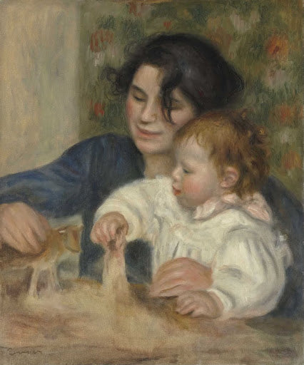 Gabrielle and Jean Poster | Pierre-Auguste Renoir Art Print (1896)