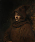 Titus in a Monk's Habit Poster | Rembrandt van Rijn Art Print (1660)