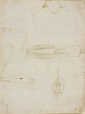 Designs for Weapons Poster | Leonardo da Vinci Art Print (1485)
