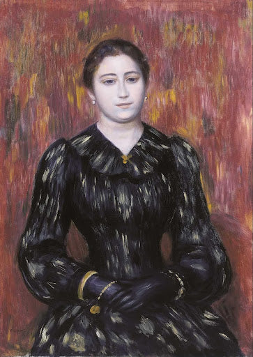 Portrait of Madame Paulin Poster | Pierre-Auguste Renoir Art Print (1885)
