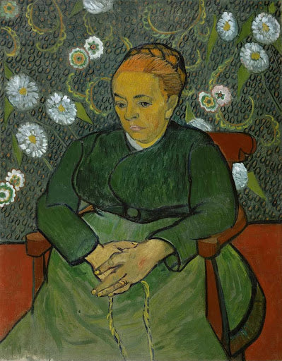 La Berceuse II Poster | Vincent van Gogh Art Print (1889)