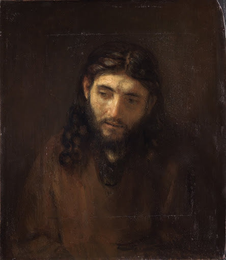 Head of Christ Poster | Rembrandt van Rijn Art Print (1648)