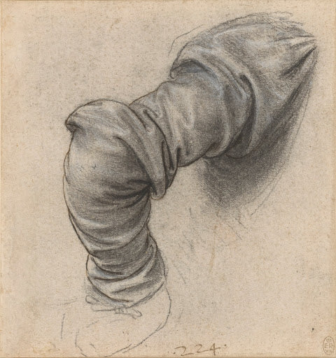The Arm of St Peter Poster | Leonardo da Vinci Art Print (1495)