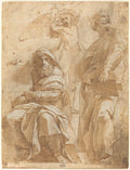 The Prophets Hosea and Jonah Poster | Raphael Art Print (1510)