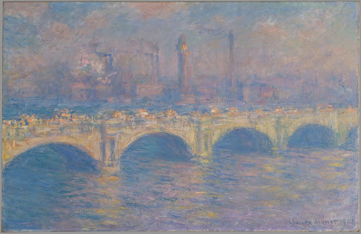 Waterloo Bridge, London Poster | Claude Monet Art Print (1903)
