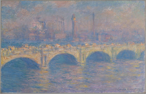 Waterloo Bridge, London Poster | Claude Monet Art Print (1903)