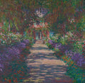 Pathway in Monet's Garden at Giverny Poster | Claude Monet Art Print (1902)
