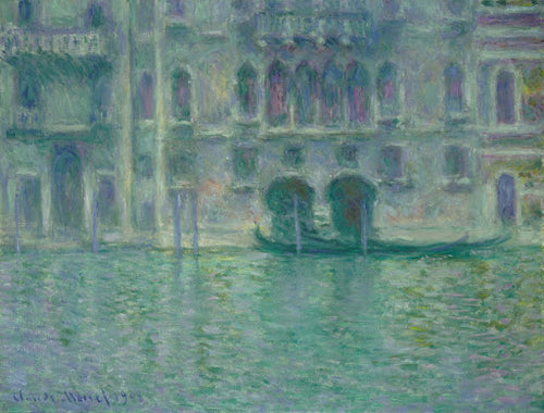 Palazzo Da Mula, Venice Poster | Claude Monet Art Print (1908)