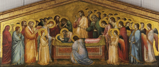 Death of the Virgin Poster | Giotto Art Print (1310)