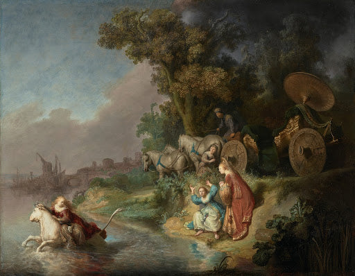 The Abduction of Europa Poster | Rembrandt van Rijn Art Print (1632)
