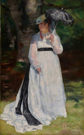Lise with a Parasol Poster | Pierre-Auguste Renoir Art Print (1867)