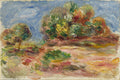 Landscape at Cagnes Poster | Pierre-Auguste Renoir Art Print