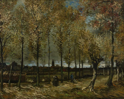 Poplars Near Nuenen Poster | Vincent van Gogh Art Print (1885)