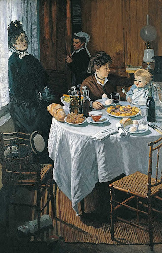 The Luncheon Poster | Claude Monet Art Print (1868)