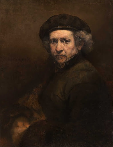 Self-Portrait Poster | Rembrandt van Rijn Art Print (1659)