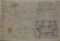 Studies for the Tombs of the New Sacristy Poster | Michelangelo Art Print (1520)