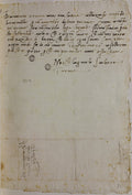 Letter to His Brother Buonarroto Poster | Michelangelo Art Print (1512)