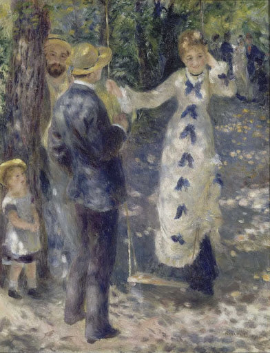 The Swing Poster | Pierre-Auguste Renoir Art Print (1876)