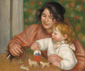 Child with Toys Poster | Pierre-Auguste Renoir Art Print (1896)