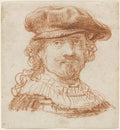 Self-Portrait V Poster | Rembrandt van Rijn Art Print (1637)