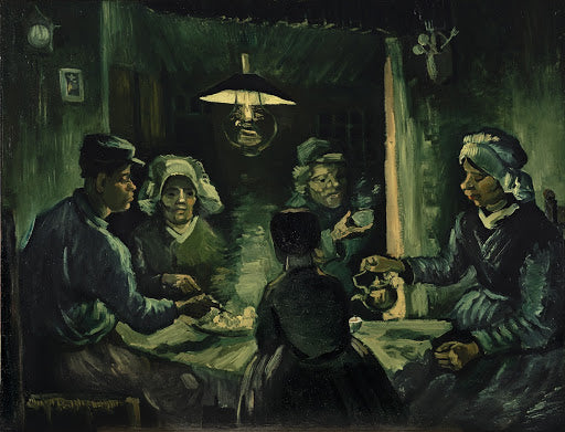 The Potato Eaters II Poster | Vincent van Gogh Art Print (1885)