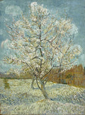 The Pink Peach Tree Poster | Vincent van Gogh Art Print (1888)