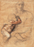 Madonna and Child Poster | Michelangelo Art Print (1524)