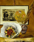 Still Life with Bouquet Poster | Pierre-Auguste Renoir Art Print (1871)