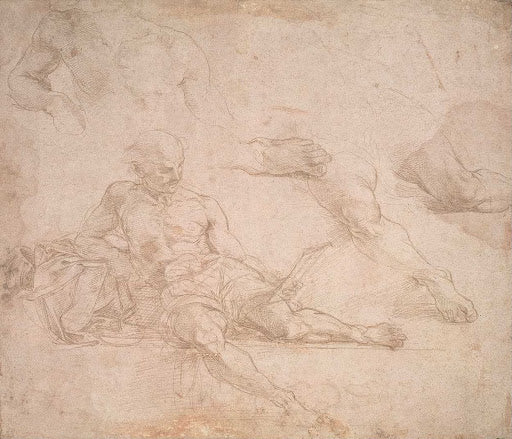 Study for Diogenes in the School of Athens Poster | Raphael Art Print (1509)