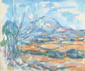 Mont Sainte-Victoire V Poster | Paul Cézanne Art Print (1890)