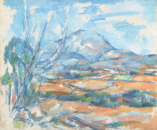 Mont Sainte-Victoire V Poster | Paul Cézanne Art Print (1890)