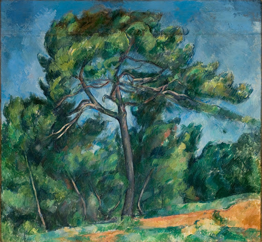 The Great Pine Poster | Paul Cézanne Art Print