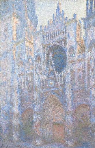 Rouen Cathedral, West Façade Poster | Claude Monet Art Print (1894)