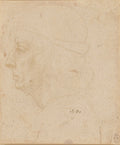 A Portrait of a Man in Profile Poster | Leonardo da Vinci Art Print (1482)
