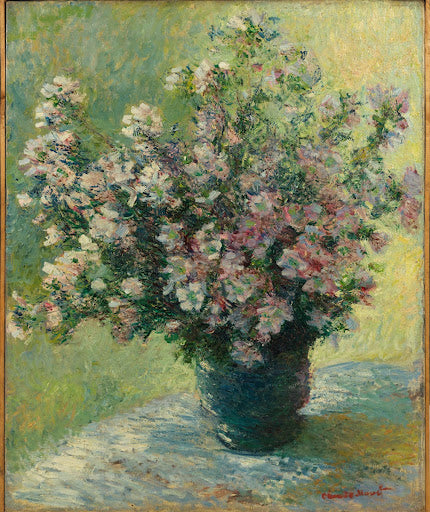 Vase of Flowers Poster | Claude Monet Art Print (1881)