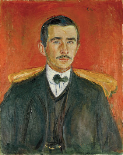 Portrait of Herbert Esche Poster | Edvard Munch Art Print (1905)