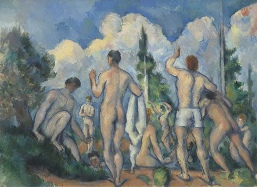 Bathers Poster | Paul Cézanne Art Print (1890)