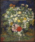Bouquet of Flowers in a Vase Poster | Vincent van Gogh Art Print (1890)