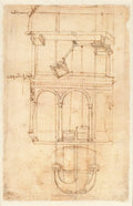 Codex Atlanticus Folio 179 Verso Poster | Leonardo da Vinci Art Print