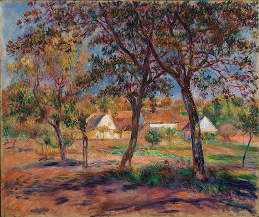 Outskirts of Pont-Aven Poster | Pierre-Auguste Renoir Art Print (1888)