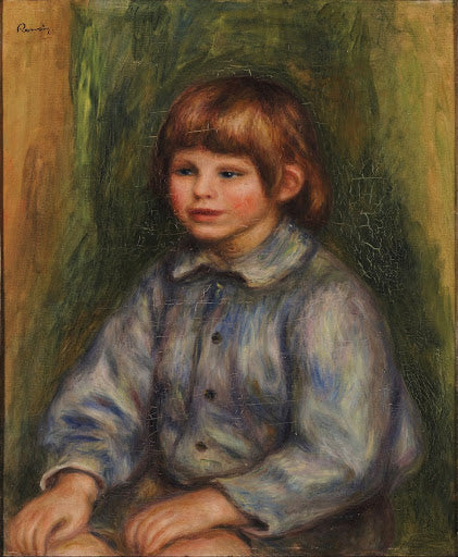 Portrait of Claude Renoir Poster | Pierre-Auguste Renoir Art Print