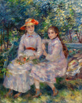 The Daughters of Durand-Ruel Poster | Pierre-Auguste Renoir Art Print (1882)