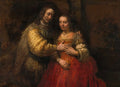 The Jewish Bride Poster | Rembrandt van Rijn Art Print (1665)