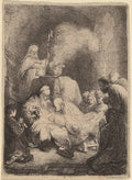 The Circumcision (Small Plate) Poster | Rembrandt van Rijn Art Print (1630)