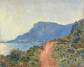 La Corniche near Monaco Poster | Claude Monet Art Print (1884)