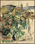 The Village of Gardanne Poster | Paul Cézanne Art Print (1885)